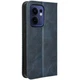 Чохол-книжка Deexe Retro Style для OPPO Reno 13 F/FS 5G - Blue - зображення 6