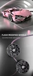 Конструктор Emissi Technic модель Lamborghini, 1280 деталей, масштаб 1:14 (36*16 см), от 5 лет, Розовый - изображение 4