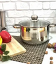 Кастрюля 3,0л с крышкой Edenberg нерж. Сталь - изображение 3