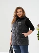 Жилетка VM ( Vira Moda )Код ВІРМ-520 чорний 56-58 - зображення 2