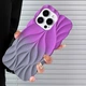 TPU чохол Leaf для Apple iPhone 15 Pro Max (6.7") Violet / Grey - зображення 2