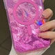 Протиударний Чохол TPU Shiny Mountain (MagFit) для Apple iPhone 16e (6.1") Pink - зображення 2