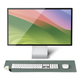 Килимок для комп'ютерної миші Native Union Desk Mat Slate Green/Sandstone (DESK-MAT-GRNSAN) - зображення 3