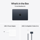 Ноутбук Apple MacBook Air 13.6" M4 16/256GB 2025 (MW123UA/A) Midnight - зображення 11