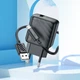 Мережевий зарядний пристрій HOCO CS21A Rich single port QC3.0 charger set(Micro)(EU) Black (6942007609890) - изображение 7