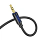 Аудиокабель BOROFONE BL20 3.5mm male to 3.5mm male, silicone, 1m, Black 6941991114373 - изображение 4