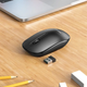 Миша бездротова безшумна BOROFONE BG14 Planet Bluetooth + 2.4 ГГц, 3 кнопки, 1000 dpi Black - изображение 6