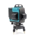Аккумуляторный лазерный нивелир Makita SK700GDZ 3D-4D уровень 3.7V, 5AH, 16 линий, АКБ уровень со штативом (Л01-001) - изображение 3