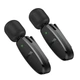 Бездротова мікрофонна система HOCO L15 Dual-mic clip-on бездротовий цифровий мікрофон (iP/Type-C) Black (6942007638623) - зображення 5