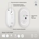 Комп'ютерна миша Logitech Pebble Mouse 2 M350s White - зображення 7