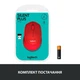 Комп'ютерна миша Logitech M330 Silent Plus, Red, USB, бездротова, оптична, 1000 dpi, 3 кнопки, 1xAA - зображення 5