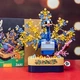 Конструктор JAKI "Robot Plaza" с музыкальной коробочкой образовательная игрушка для детей 444 делали (Павлин) - изображение 4