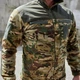 Мужская флисовая Кофта R-Military с нейлоновыми вставками мультикам размер S - изображение 5