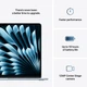 Ноутбук Apple MacBook Air 15.3" M4 16/512GB 2025 (MC7C4ZE/A) Sky Blue - зображення 10