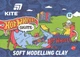 Пластилін восковий 12 кольорів 240 грам Hot Wheels Kite HW25-1086-2, 71398 - зображення 1