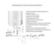 Водонагреватель электрический Thermo Alliance 50 л SLIM вертикальный, мокрый ТЭН 1,5 кВт D50V15Q1 - изображение 5
