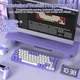 Игровая Ajazz AK680 Фиолетовая Клавиатура, Механическая Hot Swap, Outemu Red Switches, 65% - изображение 7