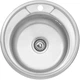 Кухонная мойка KRONER (KRP) Satin-490 D0.8T180 - изображение 1