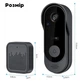 Видеозвонок Wi Fi дверной звонок с камерой видеодомофон в квартиру для дома Doorbell Tuya Smart Life умный домофон видео звонок на дверь беспроводной уличный с ночным видением - изображение 13