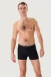 Мужские однотонные трусы боксеры Enrico Coveri EB1000 XL Черный - изображение 3