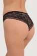 Женские кружевные трусы бразилиана черные Leilieve 4500 2XL - изображение 4