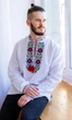 Вишиванка чоловіча vishivano4ka 3280 42 біла - зображення 2