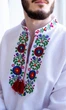 Вишиванка чоловіча vishivano4ka 3280 42 біла - зображення 5