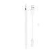 Стилус Hoco GM112 Intelligent Anti-lost Active Capacitive Pen with Digital Display Pad Dedicated White - изображение 6