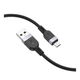Кабель синхронизации Hoco X109 Silicone USB to МicroUSB 2.4A 3 м Black (35928_3605834) - изображение 5