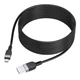 Кабель синхронизации Hoco X109 Silicone USB to МicroUSB 2.4A 3 м Black (35928_3605834) - изображение 1