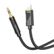 Кабель HOCO Friend digital audio conversion cable AUX to Lightning UPA30 |1m, DAC| 4945614 - изображение 1