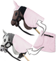 Akcesoria dla konia Hobby Horse Skippi Derka i nauszniki Różowy (5906361450292) - obraz 4