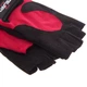 Перчатки для фитнеса перчатки спортивные Zelart Fitness 161732 размер M Black-Red - изображение 3