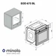 Встраиваемый духовой шкаф Minola EOD 675 BL - изображение 14