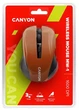 Мишка Canyon MW-1 Wireless Orange (CNE-CMSW1O - зображення 3