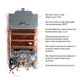 Колонка газовая дымоходная Thermo Alliance JSD20-10QB 10 л EURO - изображение 8