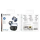 Бездротові навушники BOROFONE FQ5 Spirit clip-on true wireless BT5.4 headset 400mAh Black (6941991117176) - зображення 6