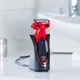 Электробритва Panasonic ES-SL41-R520 3-Blade Trimmer Li-ion wet+dry Black/Red - изображение 6