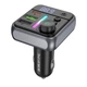 Автомобильный FM-трансмиттер BOROFONE BC50 Highway PD20W+QC3.0 car BT FM transmitter Black - изображение 1