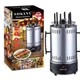 Электрошашлычница Sokany SK-6111 1000Вт шашлычница на 6 шампуров Silver - изображение 1