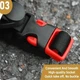 Велошлем West Biking YP0708113 аеродинамічний дихаючий 58-61 см Чорний (1015-547-00) - зображення 4