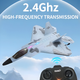 Радіокерований літак BauTech Raptor F22 військова версія з LED-підсвічуванням та гіроскопом Сірий (1015-732-00) - зображення 5