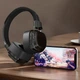 Навушники BauTech Bluetooth вінтажні бездротові Чорний (1015-617-00) - зображення 5