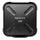 Портативний SSD ADATA SD700 256GB USB 3.2 Gen1 Black (ASD700-256GU31-CBK) - изображение 1
