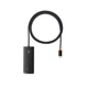 USB-хаб Baseus Lite Series 4-Port Type-C HUB Adapter (Type-C to USB 3.0*4 ) 1m Black (WKQX030401) - изображение 1