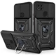 Протиударний броньований чохол із захистом камери для Xiaomi Redmi 9c Armor Case Keysion black - изображение 10
