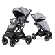 Прогулянкова коляска Ninos Nava, Light Grey, світло-сірий - изображение 1