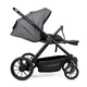 Універсальна коляска 2в1 Ninos Estrella Grey Black - изображение 3