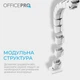 Органайзер для кабелю Officepro CM800W White - зображення 6