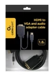 Кабель Cablexpert HDMI-VGA 1.8 м (A-HDMI-VGA-03-6) - изображение 4